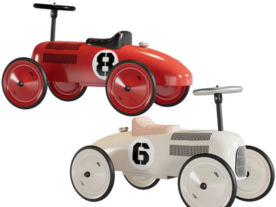 现代儿童玩具汽车3d模型 现代儿童玩具汽车