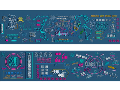 现代墙饰挂件、灯饰