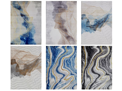 现代长方形地毯