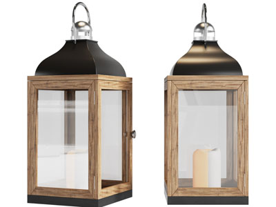 新中式烛台、落地灯