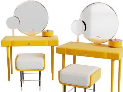现代化妆、梳妆台
