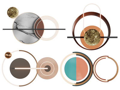 新中式墙饰挂件