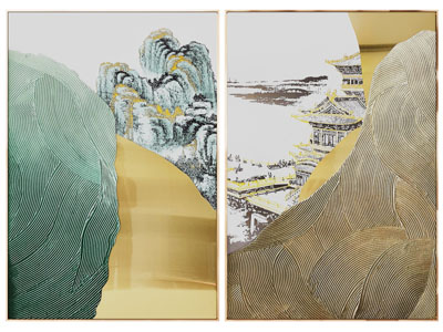 新中式装饰挂画