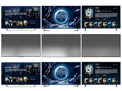 现代液晶显示屏、电视机