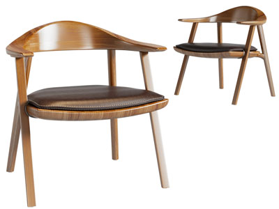 现代实木扶手椅、休闲椅子