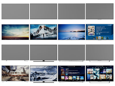 现代液晶电视机