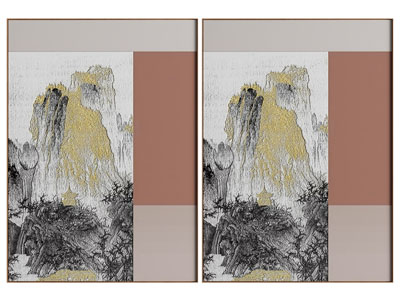 新中式装饰挂画