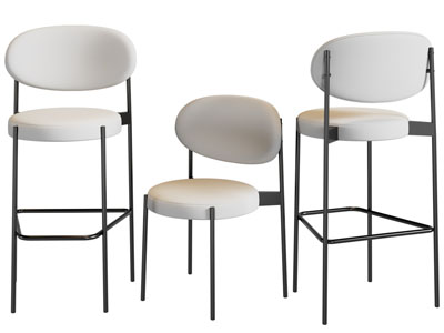 现代休闲椅子、吧椅