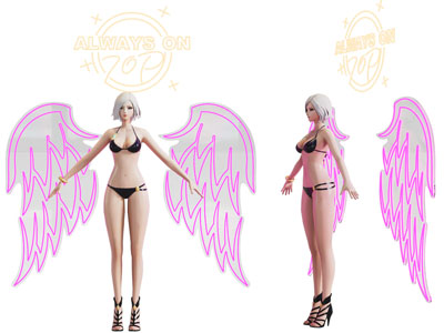 现代游戏影视角色