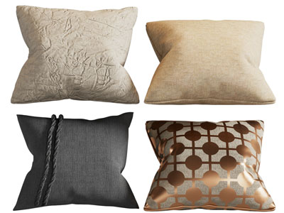 现代方形靠垫抱枕