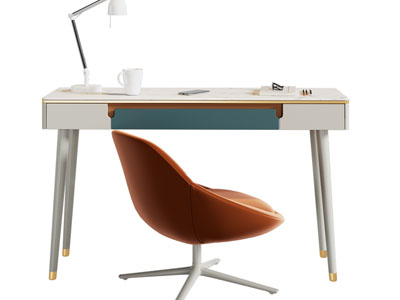 现代书桌椅组合