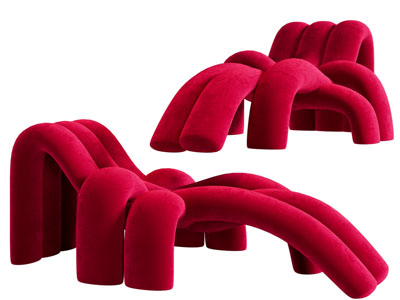 后现代休闲躺椅