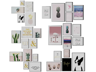 北欧装饰挂画、照片墙