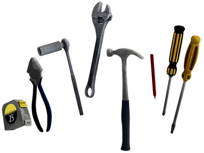 现代五金件工具