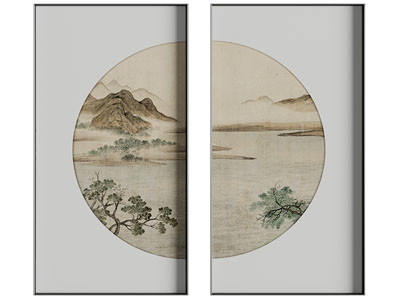 新中式装饰挂画