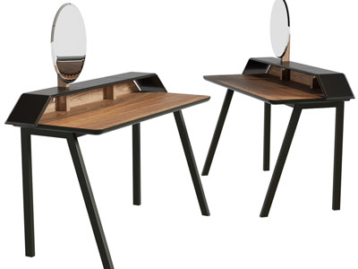 现代实木化妆、梳妆台