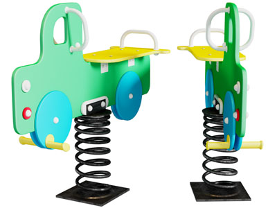 现代儿童木马玩具、摇椅跷跷板