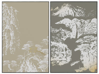 新中式装饰挂画