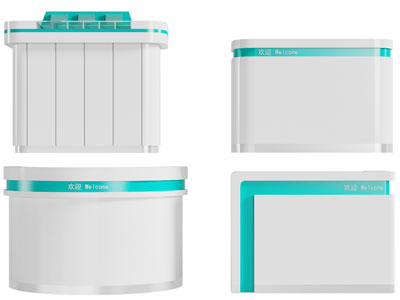 现代前台接待台