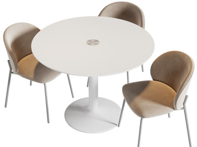 现代餐桌椅组合