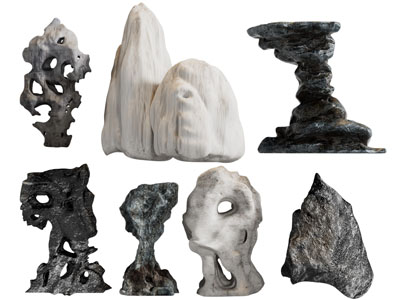 新中式假山、石头