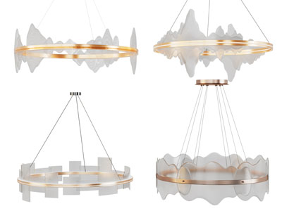 新中式圆形吊灯