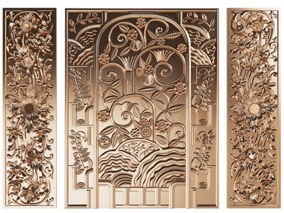 欧式雕花浮雕