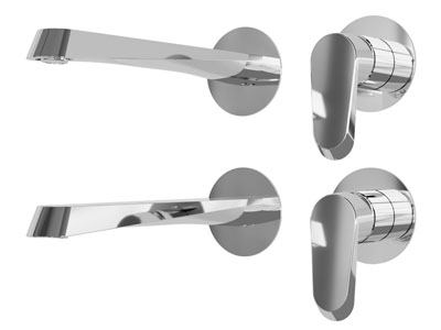 现代不锈钢水龙头