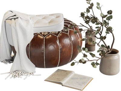 现代坐墩、沙发凳