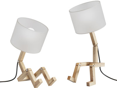 现代木偶台灯