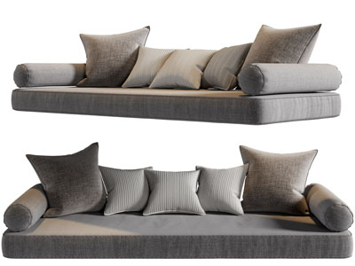 现代多人沙发坐垫