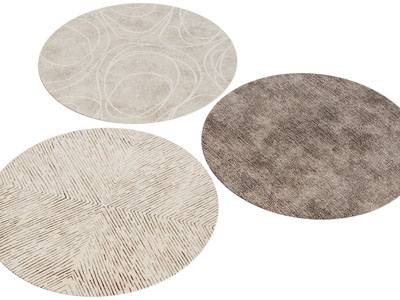 现代圆形地毯