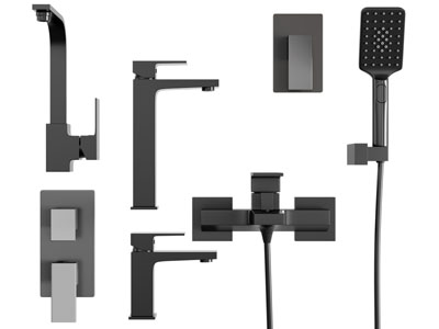 现代不锈钢水龙头