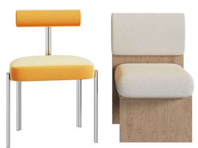 现代休闲椅子、餐椅