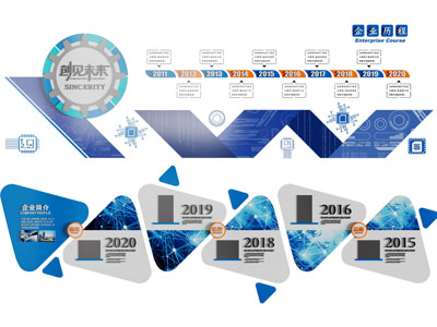 现代企业文化墙