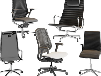 现代办公转椅