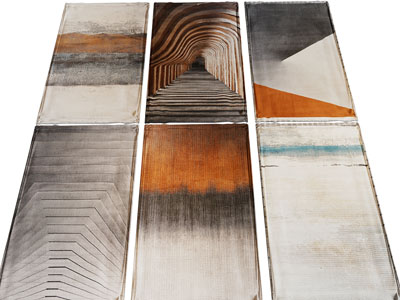 现代长方形地毯