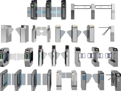 现代地铁闸机、门禁