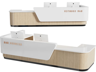 现代前台接待台