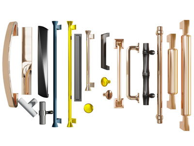 新中式金属门拉手