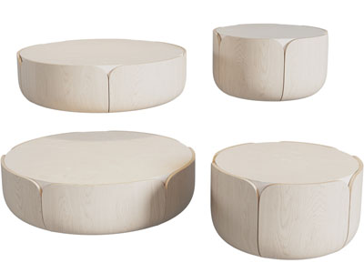 现代圆形坐墩、沙发凳