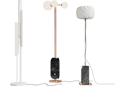 现代轻奢落地灯