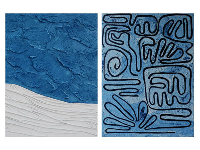 现代抽象装饰挂画