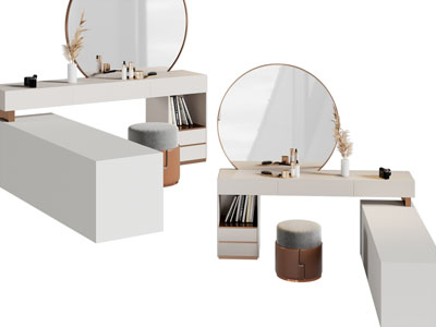 现代化妆、梳妆台