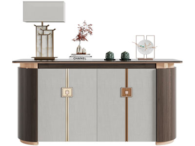 新中式玄关柜、边柜