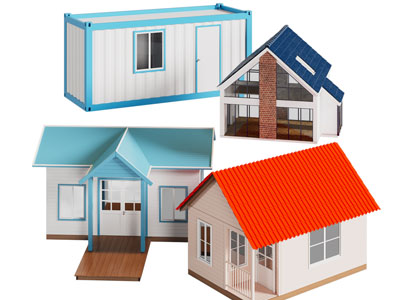 现代活动板房、别墅