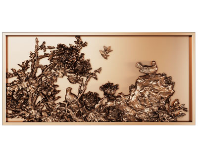 新中式浮雕、装饰挂画