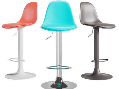 现代可升降吧椅