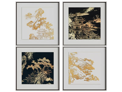 新中式装饰挂画