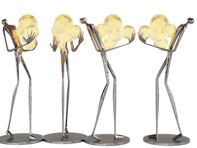 现代雕塑落地灯